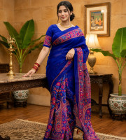 ES_123 সেমি মসলিন ফ্লোরাল ডিজাইন